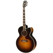Resim Gibson J-185 EC Akustik Gitar (Vintage Sunburst) 