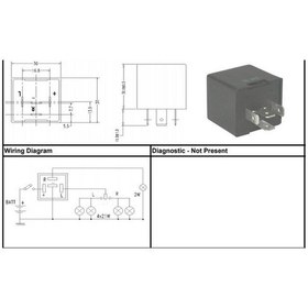 Resim SANEL 12V ELEKTRONİK FLAŞÖR 4 UÇLU (KÜÇÜK TİPİ) (İKAZLI) RENAULT 