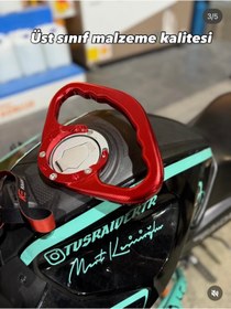 Resim TVS RAİDER 125 CC ÖZEL YAPIM DEPO TUTAMACI KIRMIZI 