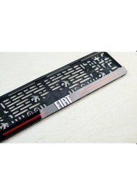 Resim Fıat Uyumlu Piano Black Pleksi Plakalık 2 Adet 