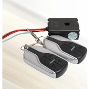 Resim Pengfushop5 Gösterildiği Gibi Uzaktan Kumanda Uzaktan Motor Çalıştırma Güvenlik Alarm Sistemi Arabayı Devre Dışı Bırakma, Scooter Için Korna Alarm Sistemini Kurma Görünümlü Rastgele Stil (Yurt Dışından) 
