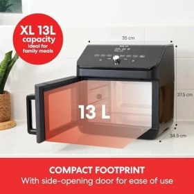 Resim Plus Xl Airfryer, 13 Litre Hava Fritözü, Kızartma, Izgara, Fırınlama, Tost Yapma, Isıtma ve Kurutma 