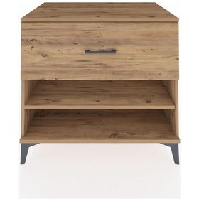 Resim Kronos Şifonyer Tek Raflı Tek Çekmeceli 88x59x80 Çam-çam Çam 