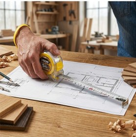Resim 12 Adet 5mt X 25mt Şeffaf Stoplu Şerit Metre 4915 