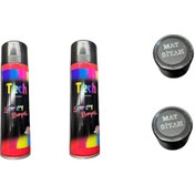 Resim Format SPREY BOYA MAT SİYAH 2 Lİ SET ÇOK AMAÇLI BOYA 170 GRAM 