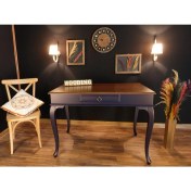 Resim Wooding 100 cm Çekmeceli Masif Çalışma Masası 