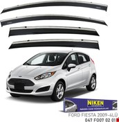 Resim FORD FİESTA KROMLU CAM RÜZGARLIĞI 4LÜ 2010-2020 