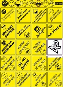 Resim Sevenkardeşler A4 Sticker 017 Tek Paket Çoklu Sticker 