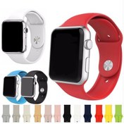 Resim Ally iOS Uyumlu Watch 7 41Mm 6-5-4- 40Mm Silikon Kordon Kayış 3-2-1 3 