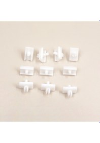 Resim Bmw 5 E34 Alpina B10 1987-1995 İçin 10 Adet Kapı Çıta Klipsi 