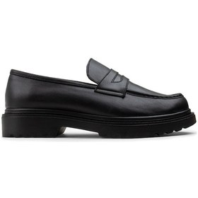 Resim Deery Hakiki Deri Siyah Loafer Kadın Ayakkabı - 01903zsyhp02 Siyah 