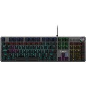 Resim MSI Forge GK310 Red Switch RGB Kablolu Mekanik Oyuncu Klavye 