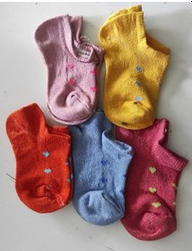 Resim Vaccino No 5-7 Yas Çocuk Sneakers Kız Çorap 5 Çift Diğer 