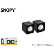 Resim Pazarcan Snopy Sn-66 1 1 Usb Siyah Hoparlör 