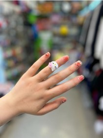 Resim Kuzgunshop Hello Kitty Face Yüzük 