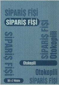Resim Sipariş Fişi Otokopili A5 Gürmat Otokopili Sipariş Fişi 14X20 1 A 