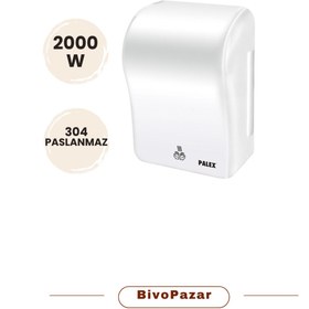 Resim Palex El Kurutma Makinesi Yerli Üretim Çelik Gövde 2000 Watt 