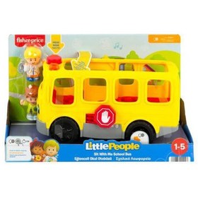 Resim Little People Eğlenceli Okul Otobüsü HDJ25 