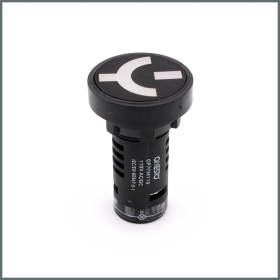 Resim Onesto Ledli MCB Göstergesi 110VAC/DC (Yuvarlak) 