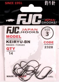 Resim Fjc 2328 Keiryu Ringed Black Nikel İğne 2 