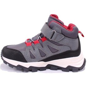 Resim Buckhead 4351 Gri Kırmızı Ortopedik Günlük Erkek Çocuk Bot Gri 