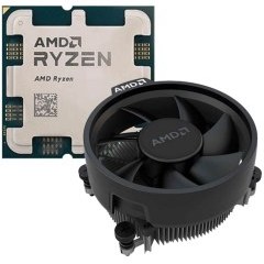 Resim AMD RYZEN 5 8600G 6 Core, 4,30-5.00GHz, 22Mb Cache, 65W, AM5 Soket, MPK, (Dahili Grafik VAR, Fan VAR) 