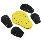 Resim Novahub Zırhı Yeşil Omuz Motosiklet Koruması Etki Ekleme Dirsek Ceket Jo Yeşil 