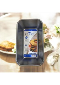 Resim Ivory Derin Fırın Kabı 24x14cm Siyah 