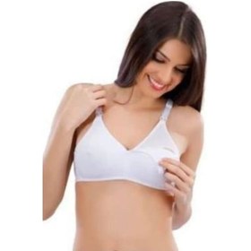 Resim Hepsinerakip Liza Emzirme Sütyeni Penye Pamuklu Lohusa Emzirme Sütyeni 