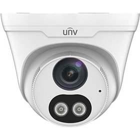 Resim Uniview Ipc3612le-adf28kc-wl 2mp 2.8mm Sabit Lens Dahili Sesli H.265+ Colorhunter Ip Dome Kamera 