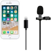 Resim Iphone Lightning Profesyonel Youtuber Yaka Mikrofonu Jh-041 