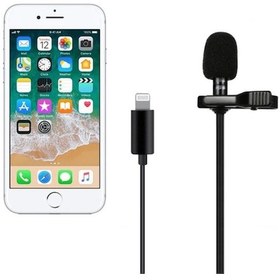 Resim Iphone Lightning Profesyonel Youtuber Yaka Mikrofonu Jh-041 