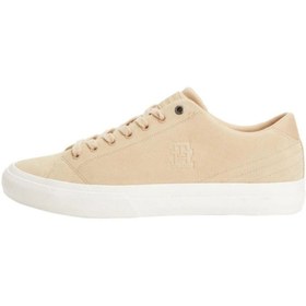 Resim Tommy Hilfiger TH Hı vulc street low suede erkek spor ayakkabı 