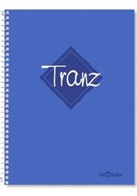 Resim A5 Defter Çizgili 200 Syf Mavi Tranz 