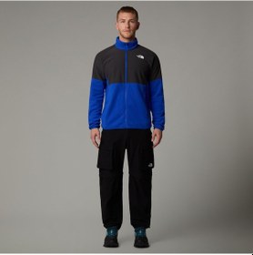 Resim The North Face M Glacier Heavyweight Full Zip Erkek Polar-28936-mavi Mavi 