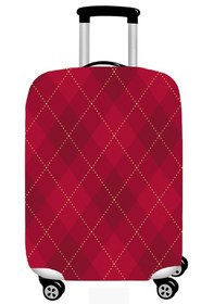 Resim Smart Travel Valiz Koruyucu Kılıfı Orta Boy Kırmızı 