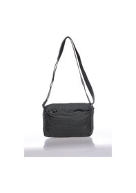 Resim Smart Bags 1006 Kanvas Kumaş Postacı Çantası (Siyah) Siyah 