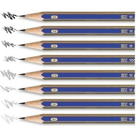 Resim Faber-Castell Goldfaber 1221 Dereceli Kurşunkalem 7H 12'Li Kutu 