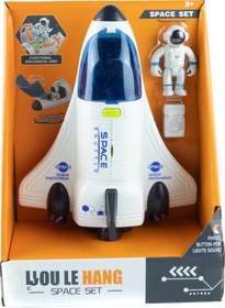 Resim Uzay Mekiği Oyuncak Astronotlu 20 Cm 