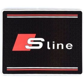 Resim İKTUNING AUDI S LİNE LOGOLU TELEFON KAYDIRMAZ PED 