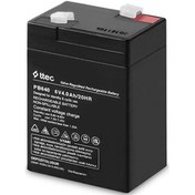 Resim Ttec 6 Volt 4 Amper Bakımsız Kuru Akü - 6V 4 Ah 2022 Üretim 