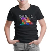 Resim Among Us I Siyah Çocuk Tshirt 