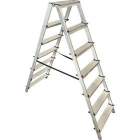 Resim 111 Merdiven 7+7 Çift Çıkışlı Ev Tipi Alüminyum Merdiven 