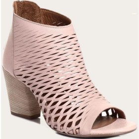 Resim Bueno Shoes Deri Pudra Kadın Topuklu Sandalet 