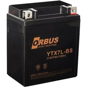 Resim 12 V 7 Amper Elektrikli Karbon Bisiklet Aküsü YTX7L-BS 