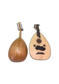 Resim Ud Tam Profesyonel Kelebek Ağacı Uzun Abanoz Klavye, Abanoz Burgu 