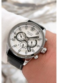 Resim Ferrucci Function Siyah Deri Kordon Erkek Kol Saati 3 Atm Suya Dayanıklı Sdfer067 Siyah - Gümüş 