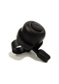 Resim Sarissa Çocuk Bisikleti Zil 1. Kalite Plastik Gövde Metal Çan Siyah Mat Siyah 