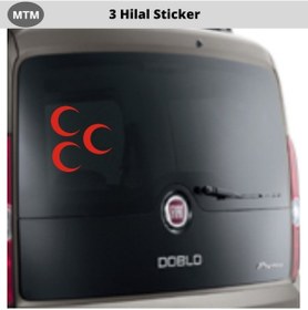 Resim 3 Hilal Sticker (282369700) 