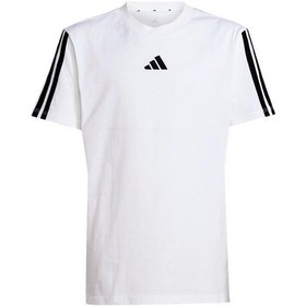 Resim Adidas Çocuk Beyaz T-shirt J 3s Tee 160 Jd6488 Whıte/black Beyaz 